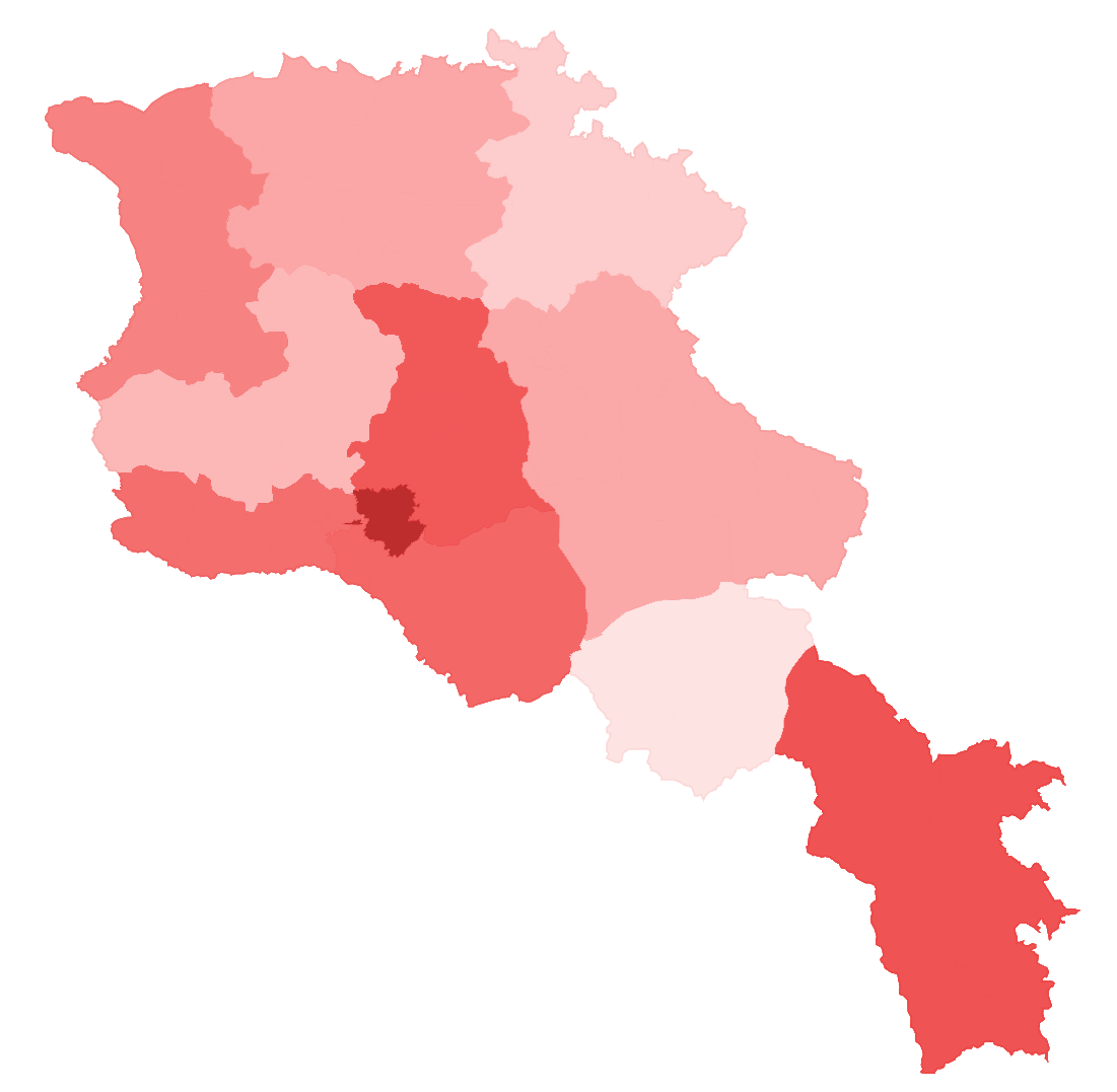 Illustrated map preview for Maps of Armenia.